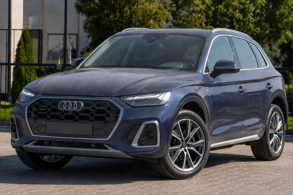 Audi Q5 без плёнки — помутнение ЛКП от УФ-излучения