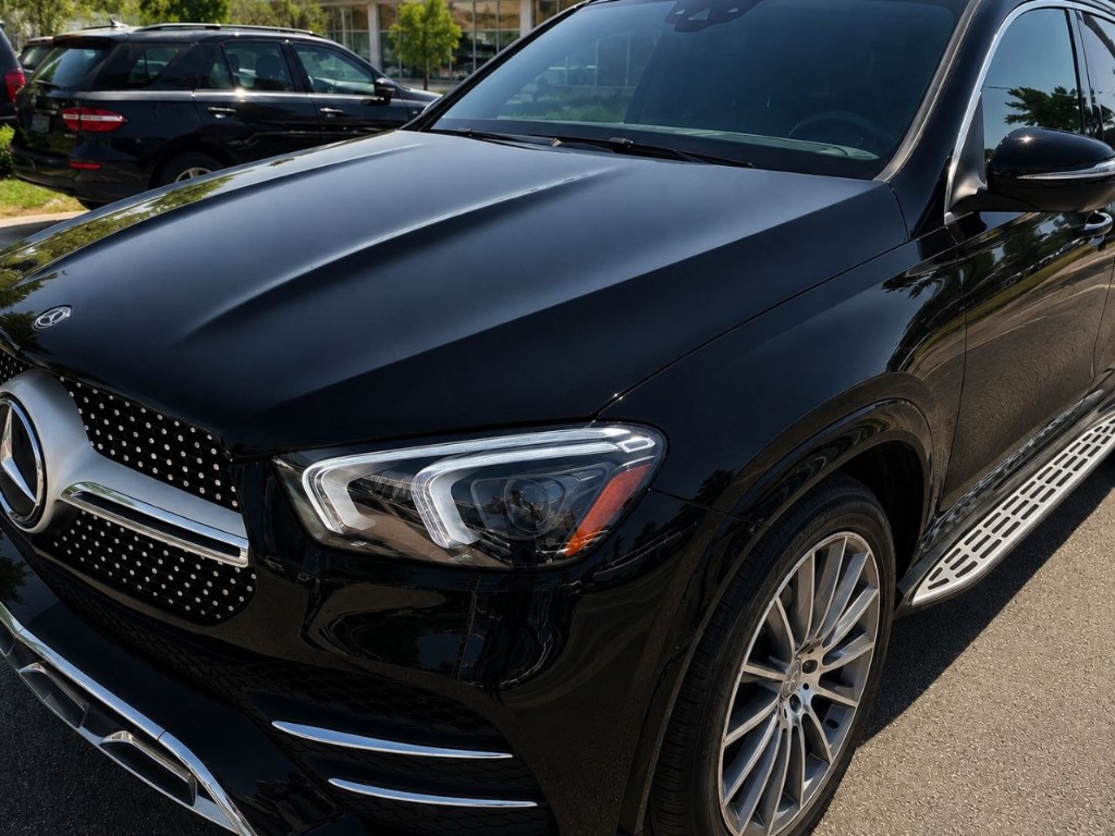 Mercedes GLE с плёнкой SKINGARD PPF — идеально гладкий лак